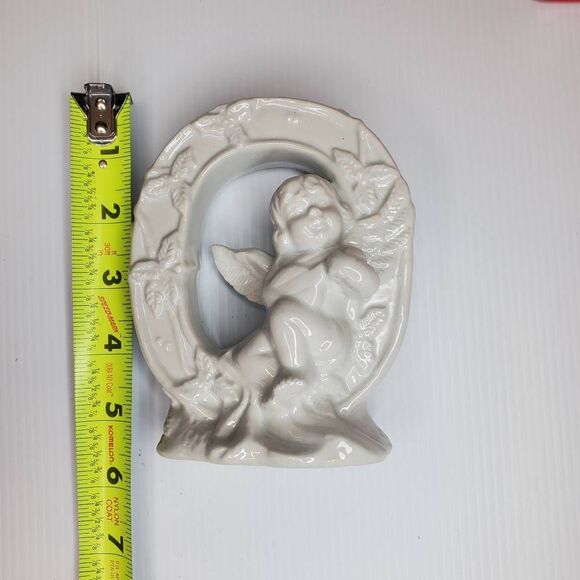 Vintage Porcelain “JOY” Candle Holder Set – White Bear Design – Christmas Holida - Picture 5 of 5